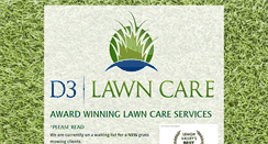 Desktop Screenshot of d3lawncare.com